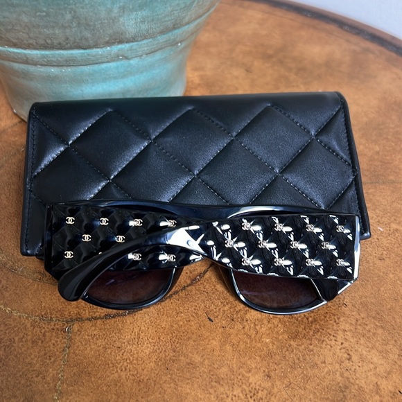 Chanel Rectangle Sunglasses Authentic - Picture 6 of 11